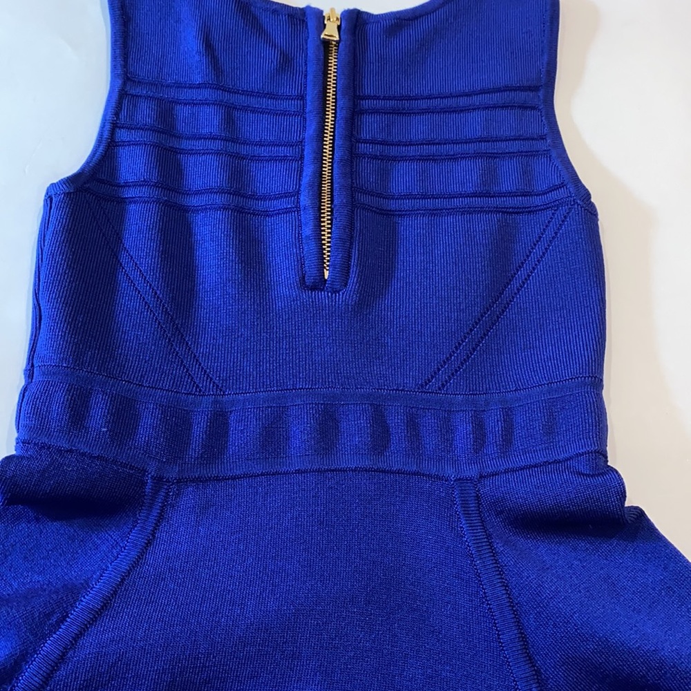 MILLY ADORABLE KIDS DRESS IN KNIT ELECTRIC BLUE NO LONGER MADE - Picture 9 of 13